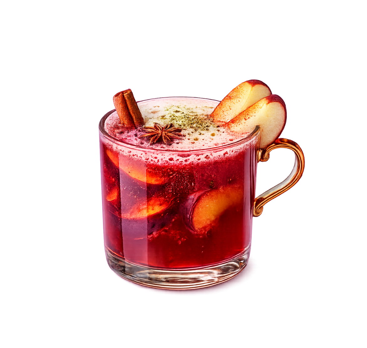 Boisson chaude aux prunes