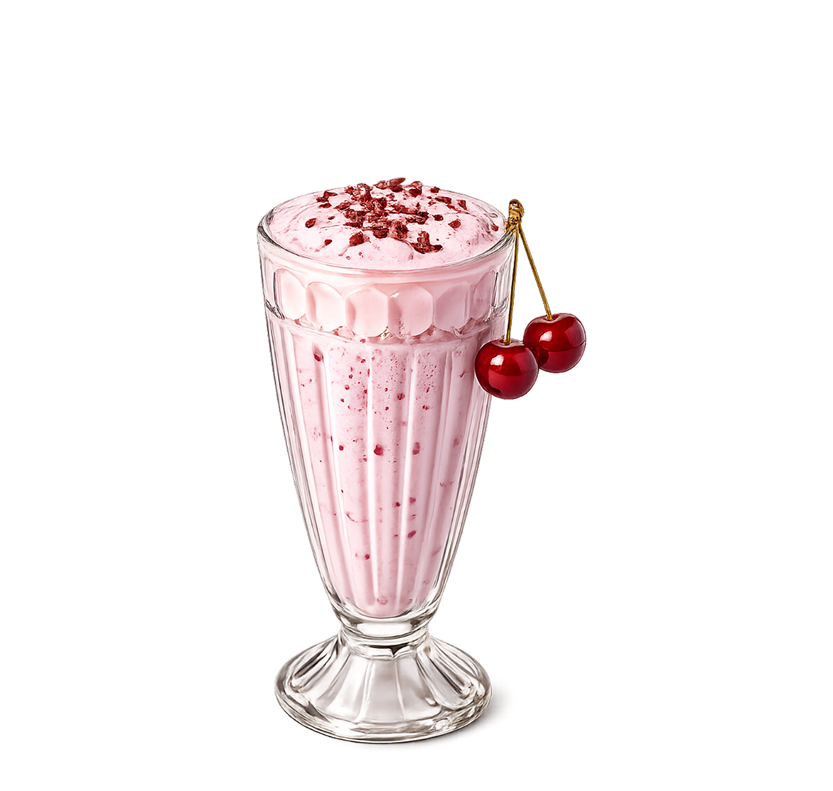 Cocktail lait cerise